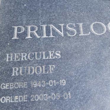 PRINSLOO Hercules Rudolf 1943-2003