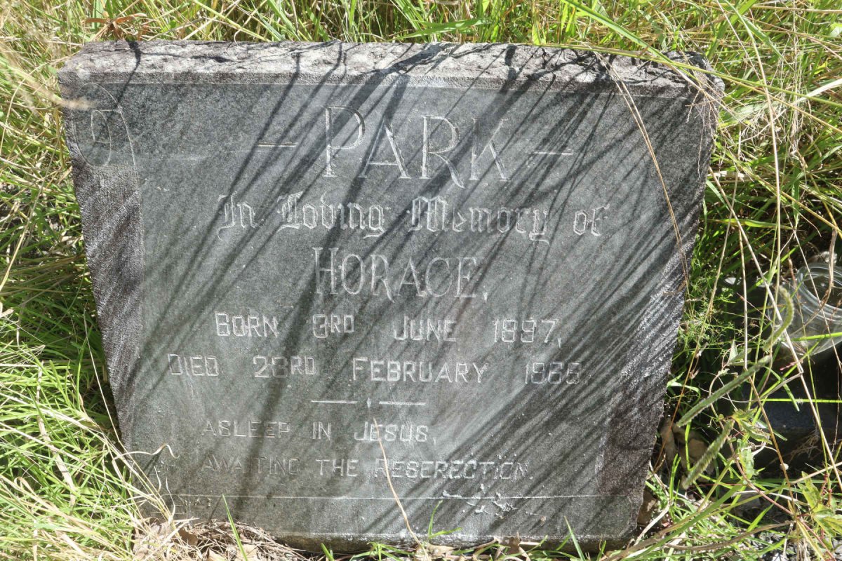 PARK Horace 1897-1966