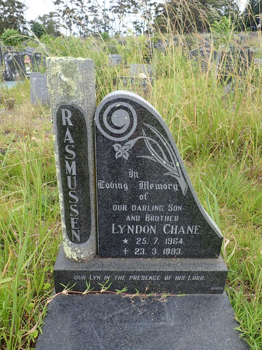 RASMUSSEN Lyndon Chane 1964-1983