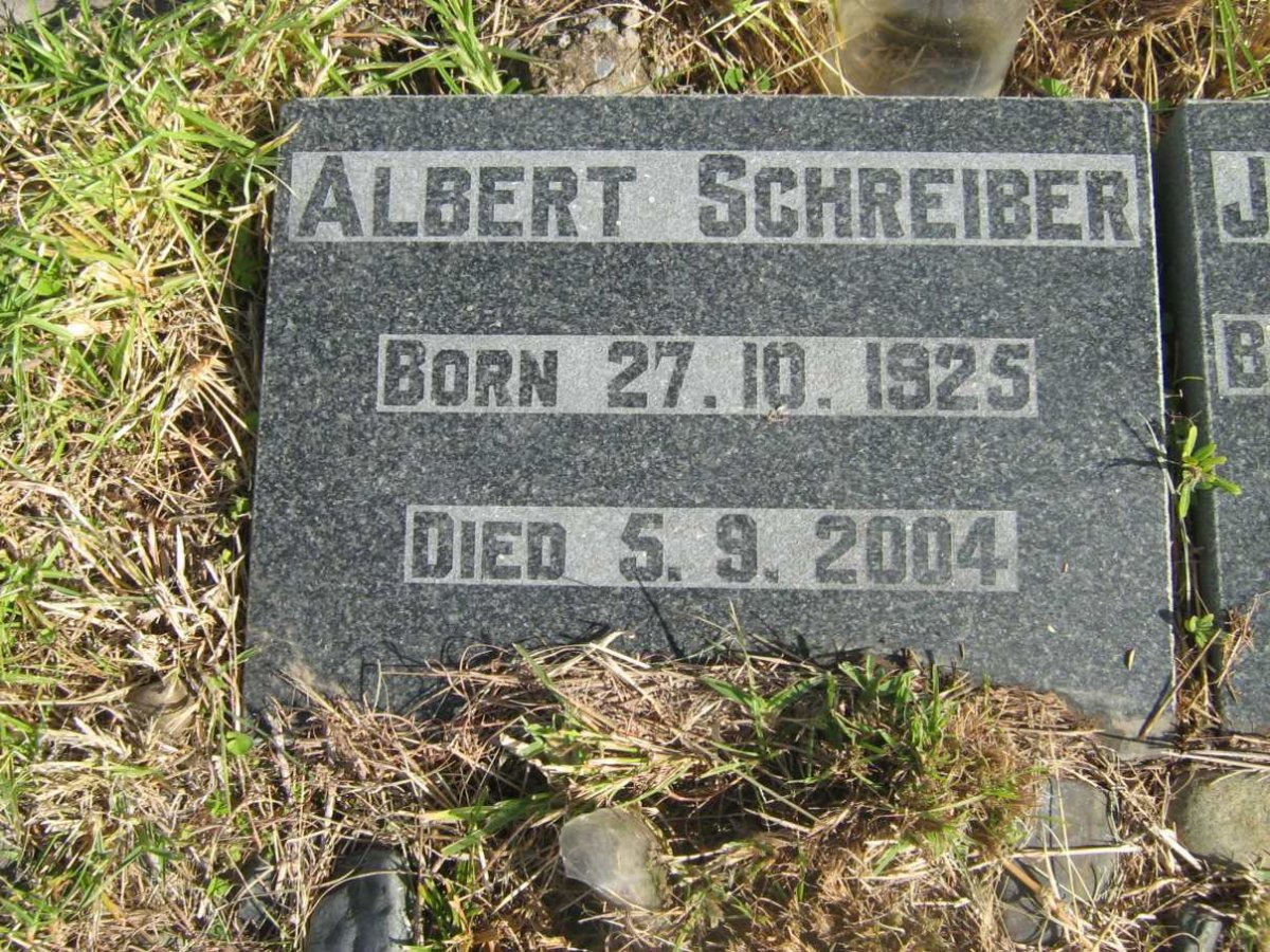 SCHREIBER Albert 1925-2004