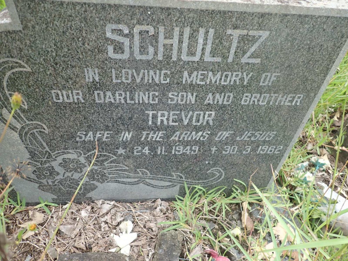 SCHULTZ Trevor 1949-1962