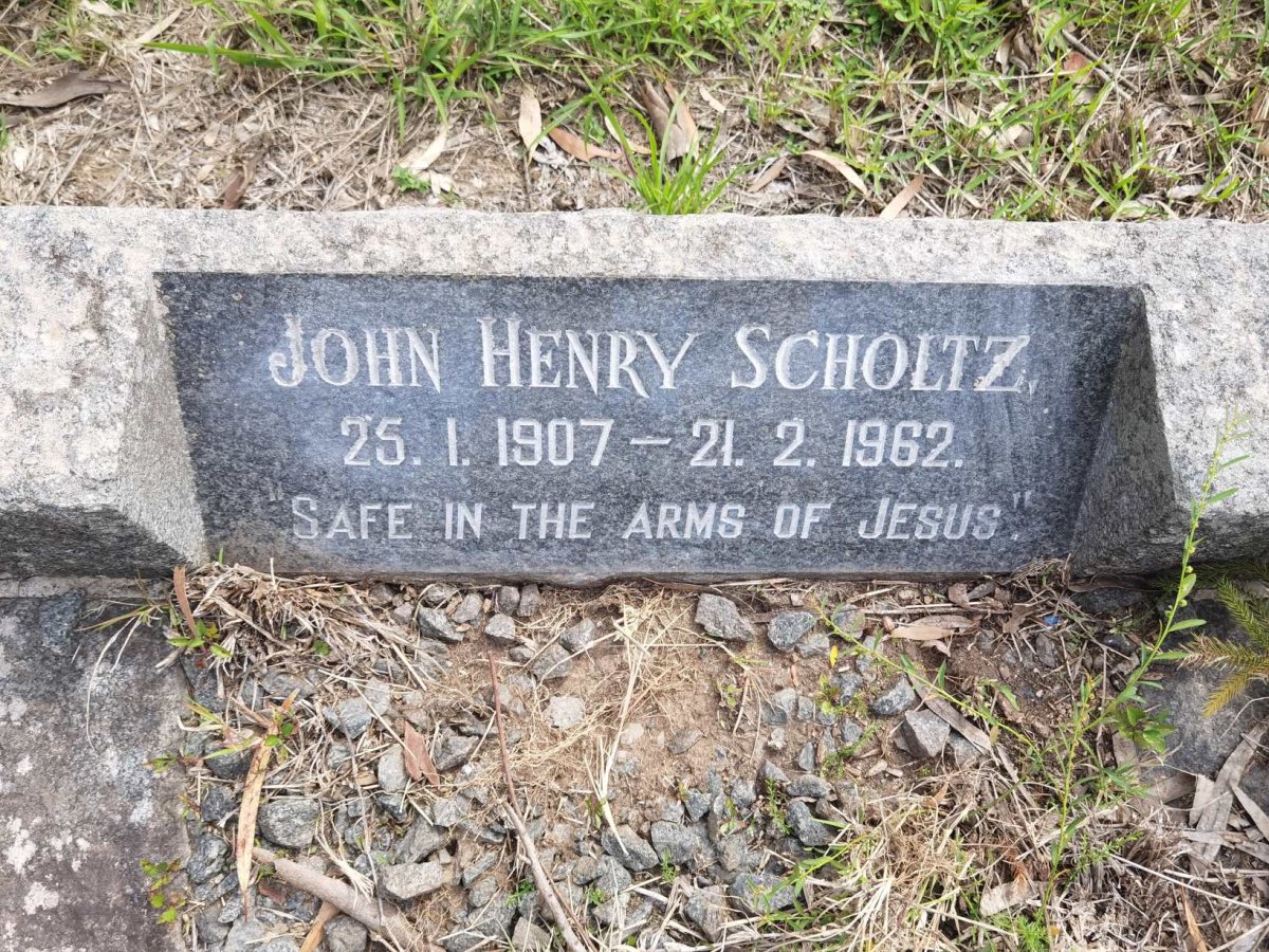 SCHOLTZ John Henry 1907-1962