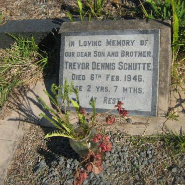 SCHUTTE Trevor Dennis -1946