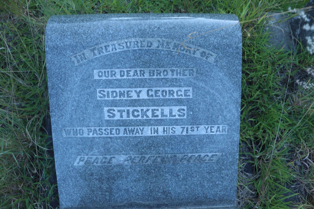 STICKELLS Sidney George