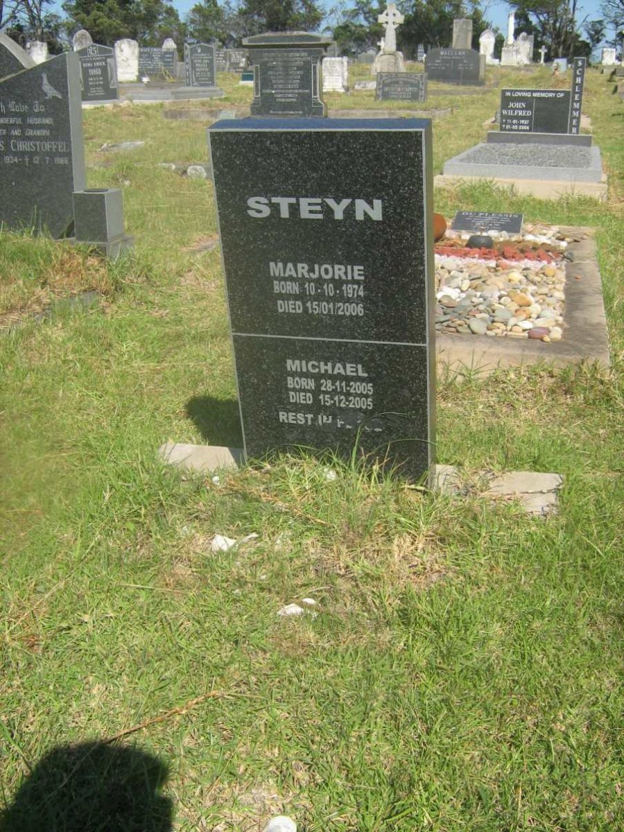 STEYN Marjorie 1974-2006 :: STEYN Michael 2005-2005