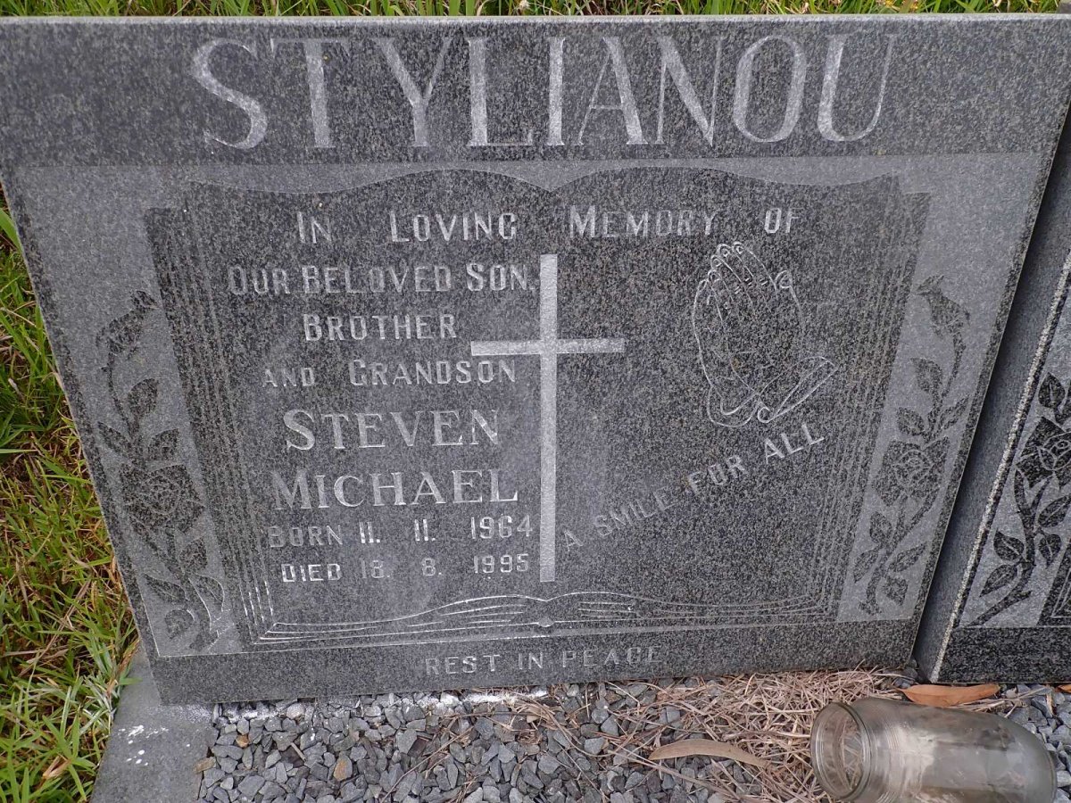 STYLIANOU Steven Michael 1964-1995