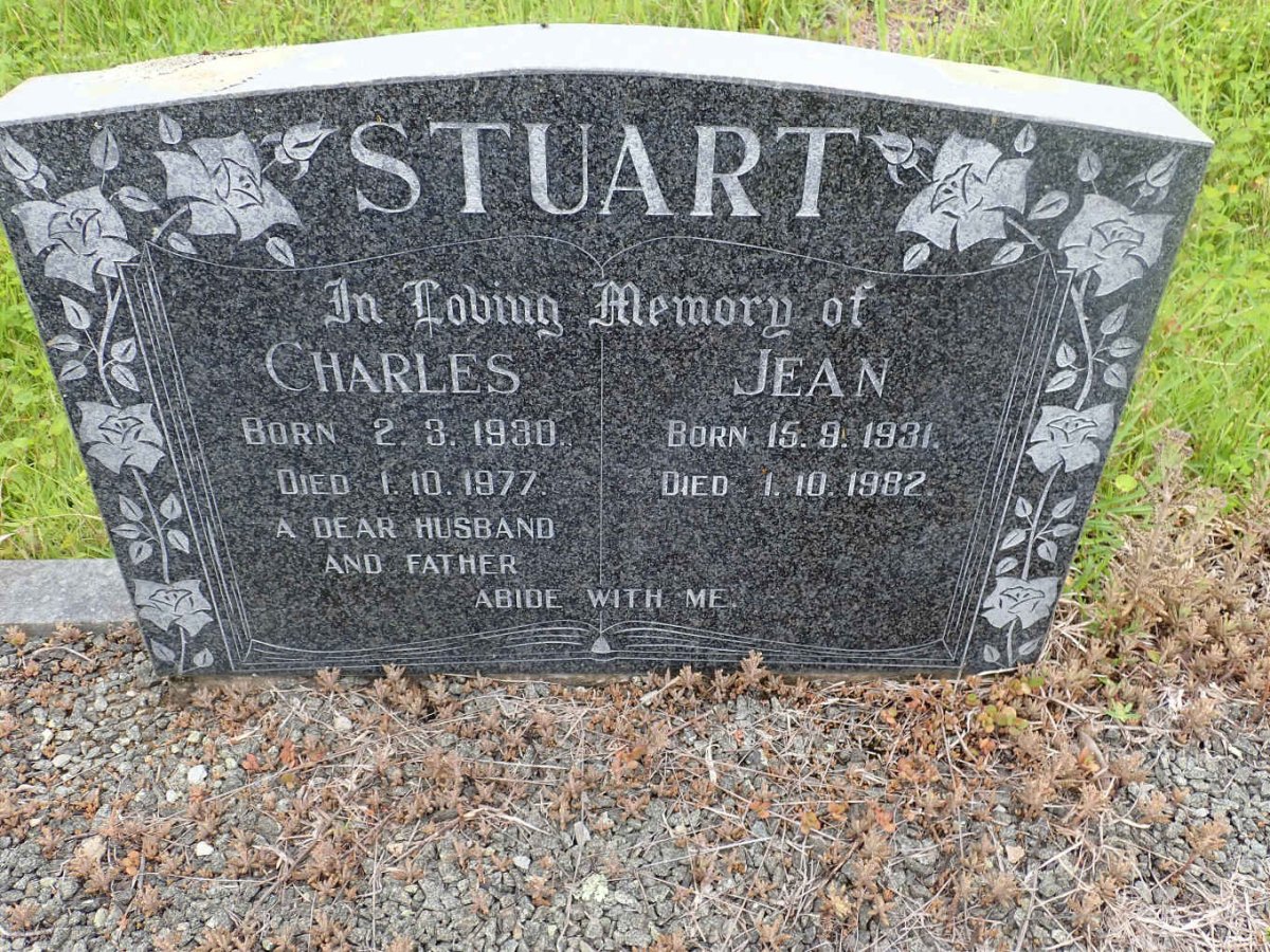 STUART Charles 1930-1977 &amp; Jean 1931-1982