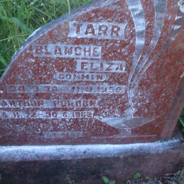 TARR Blanche Eliza nee COMMIN 1874-1950 :: PURDON Arthur 1872-1962