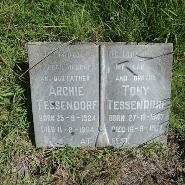 TESSENDORF Archie 1924-1964 :: TESSENDORF Tony 1947-1984
