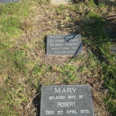 TIDBURY Robert James -1964 &amp; Mary -1973  :: GRAY Eldred Tidbury -1978