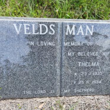 VELDSMAN Thelma 1935-1994