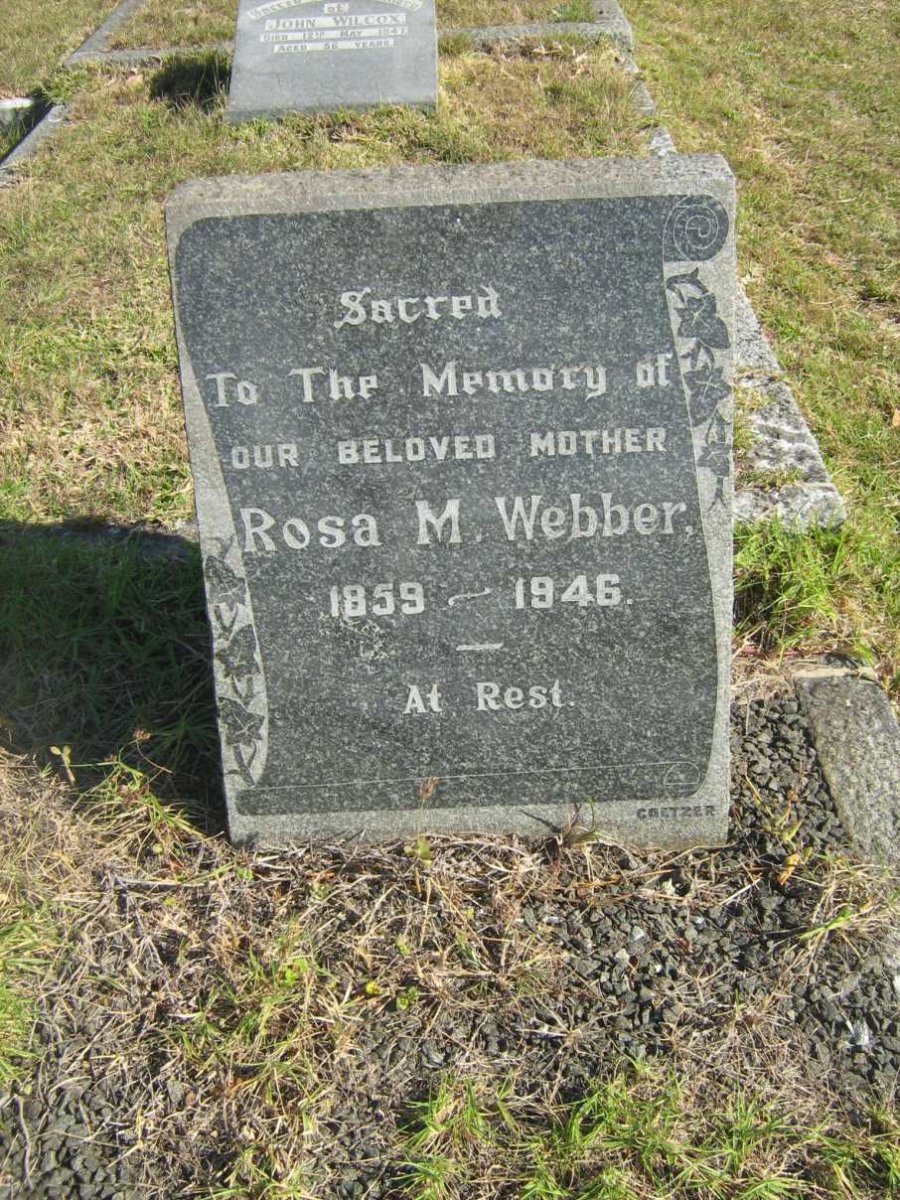 WEBBER Rosa M. 1859-1946