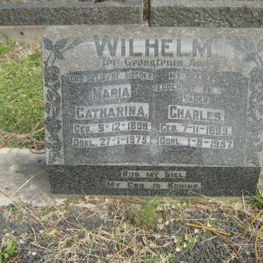 WILHELM Charles 1889-1957 &amp; Maria Catharina 1898-1975