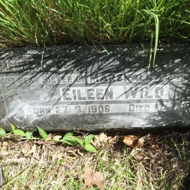 WILD Eileen 1906-1995