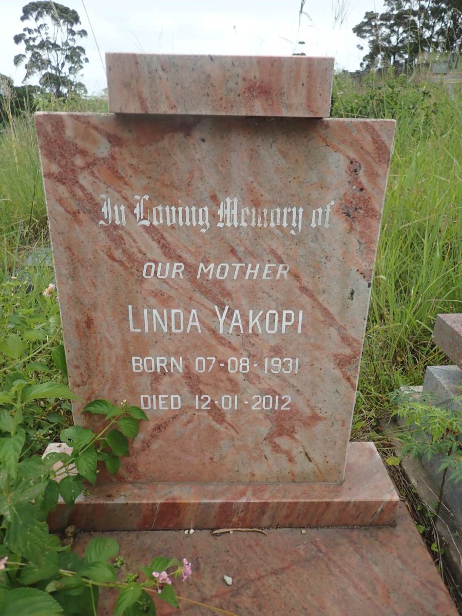 YAKOPI Linda 1931-2012