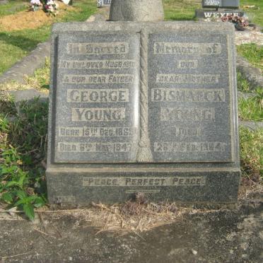 YOUNG George 1869-1947 &amp; Bismarck -1964