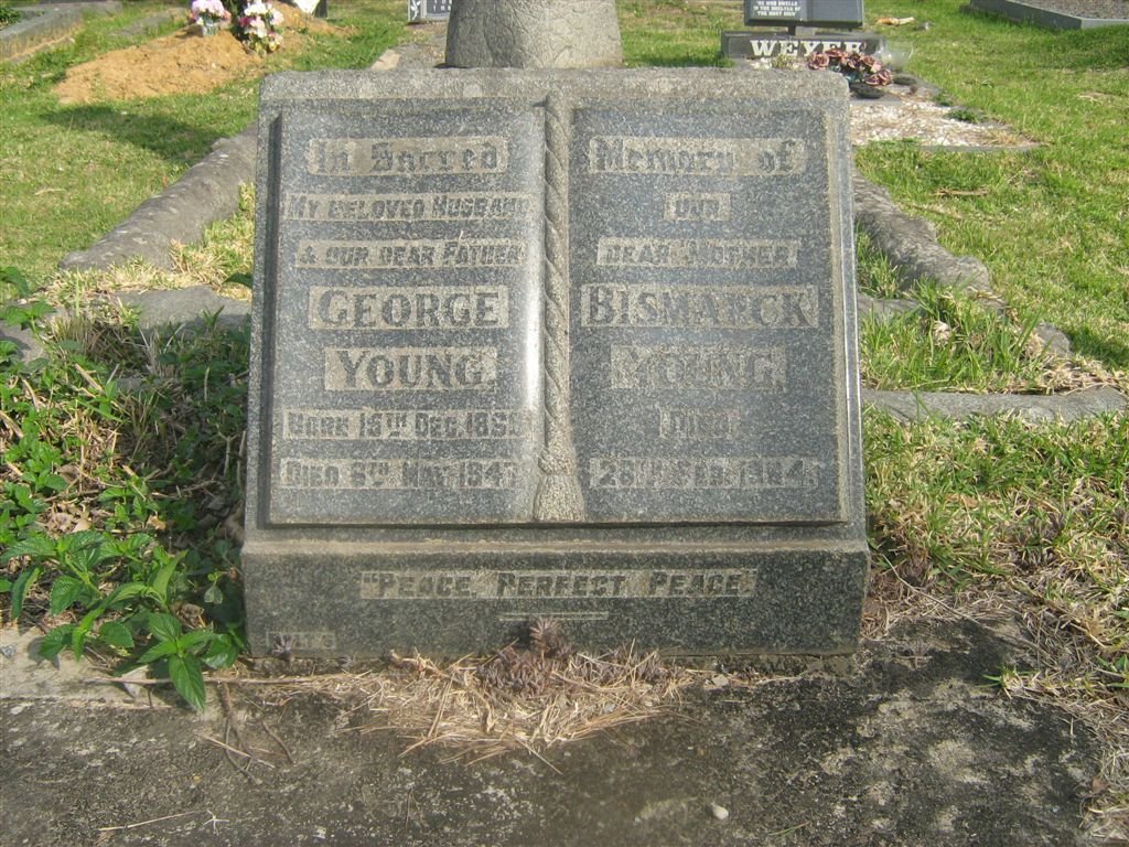 YOUNG George 1869-1947 &amp; Bismarck -1964