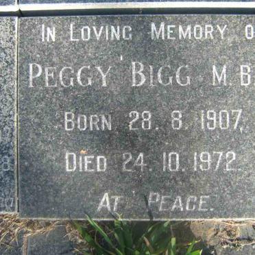 BIGG Peggy 1907-1972