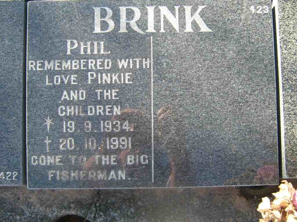 BRINK Phil 1934-1991