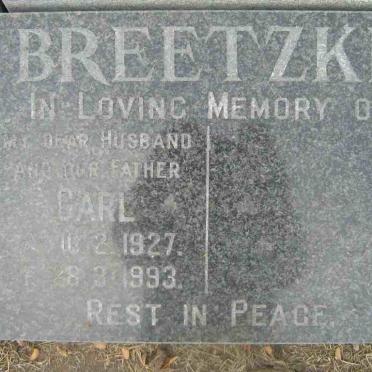 BREETZKE Carl 1927-1993