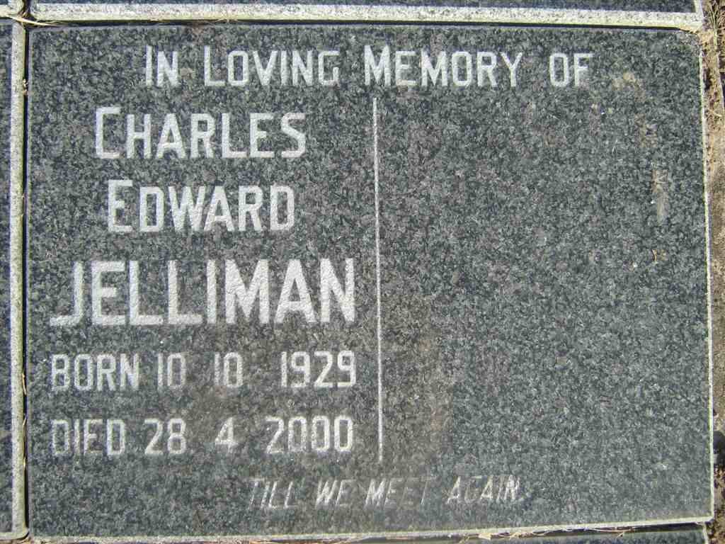 JELLIMAN Charles Edward 1929-2000