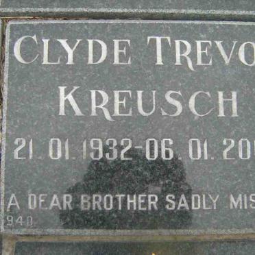 KREUSCH Clyde Trevor 1932-2005