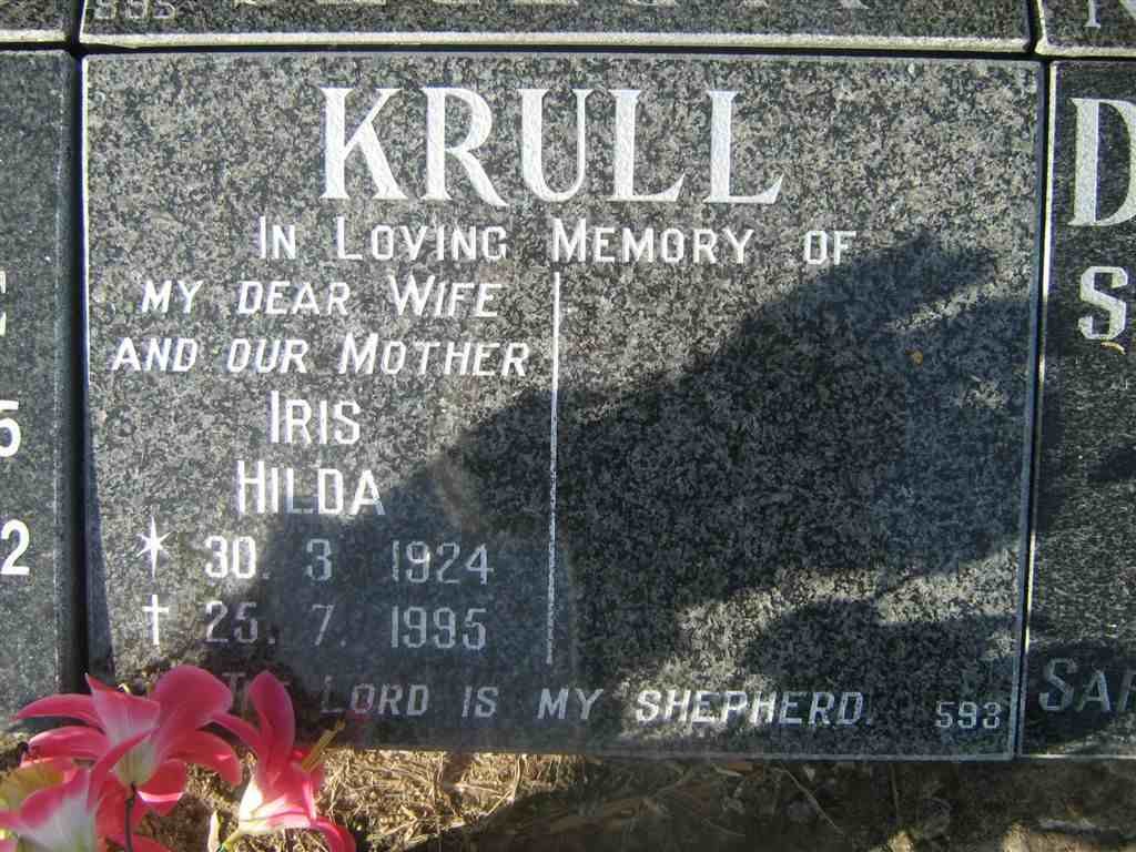 KRULL Iris Hilda 1924-1995