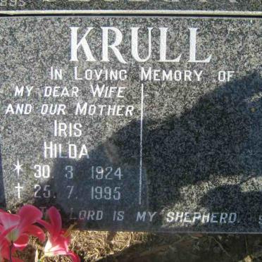KRULL Iris Hilda 1924-1995