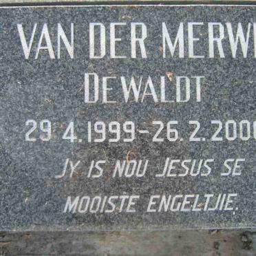 MERWE Dewaldt, van der 1999-2000