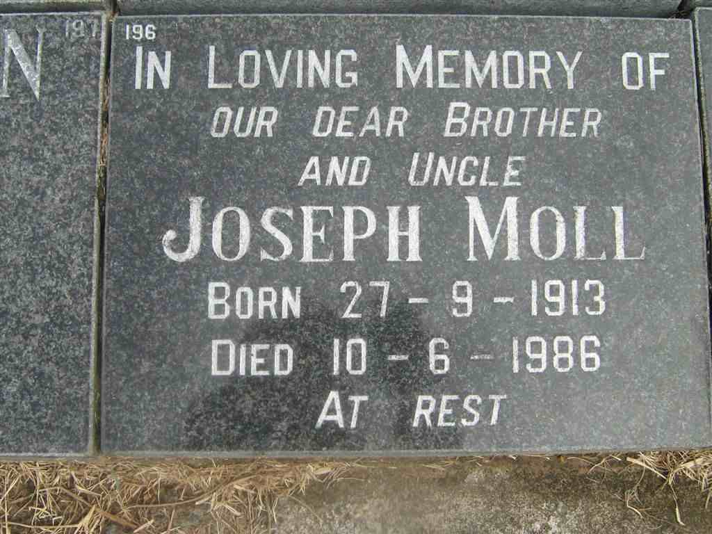 MOLL Joseph 1913-1986