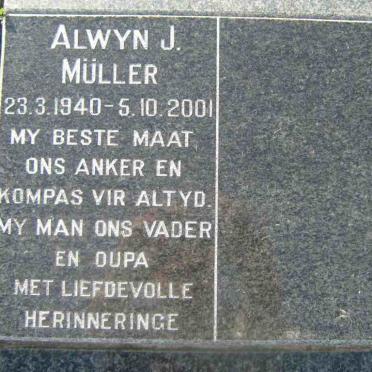 MÜLLER Alwyn J. 1940-2001