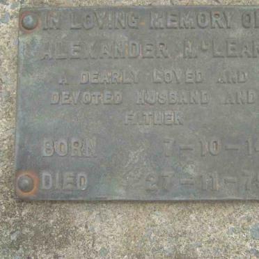 McLEAN Alexander 1914-1979