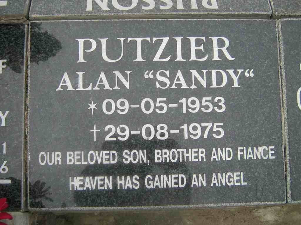 PUTZIER Alan 1953-1975
