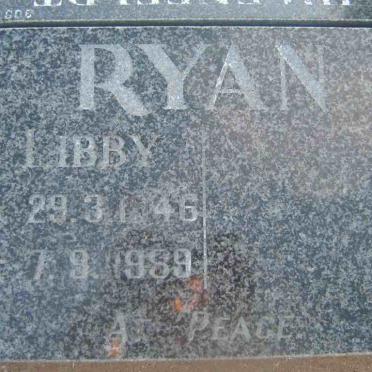 RYAN Libby 1946-1989