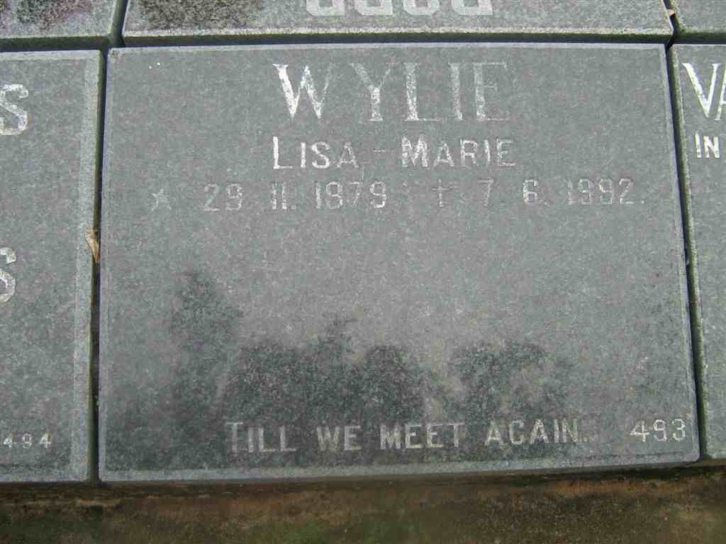 WYLIE Lisa Marie 1979-1992 (R20)