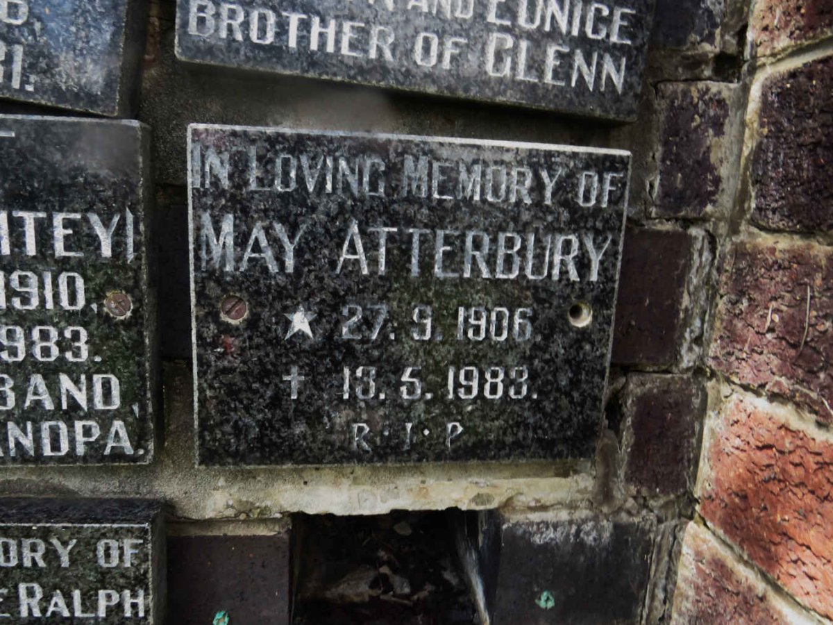 ATTERBURY May 1906-1983