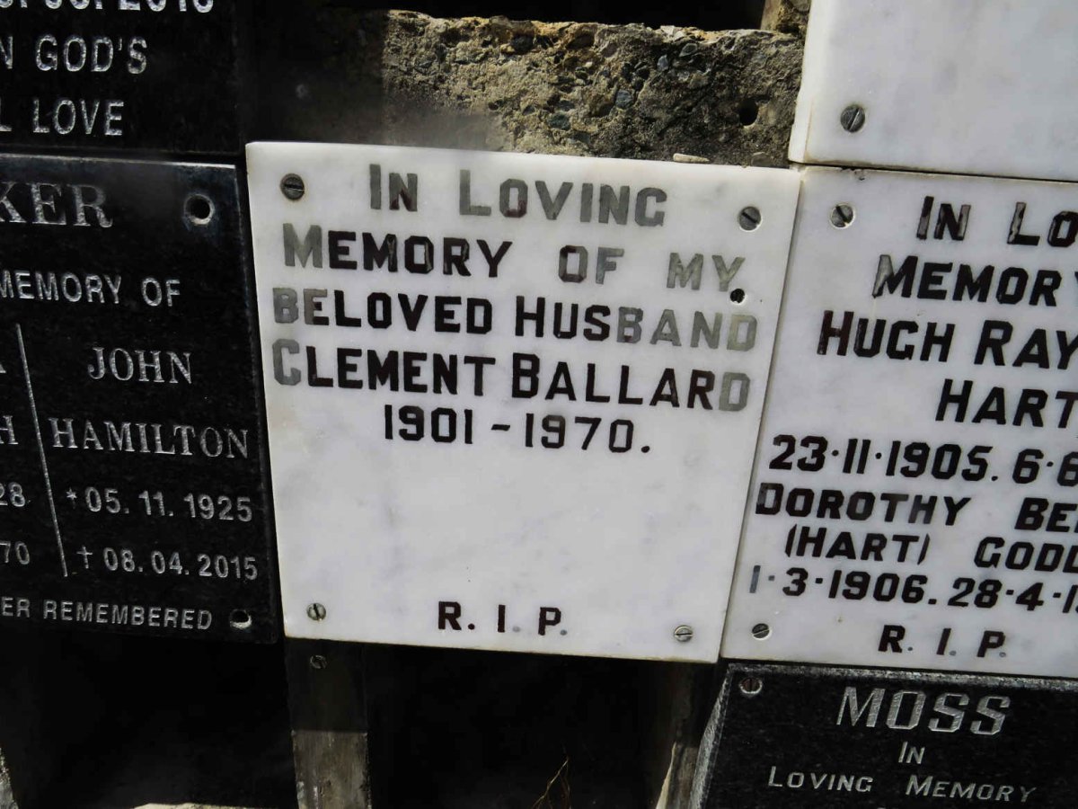 BALLARD Clement 1901-1970