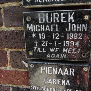 BUREK Michael John 1982-1994