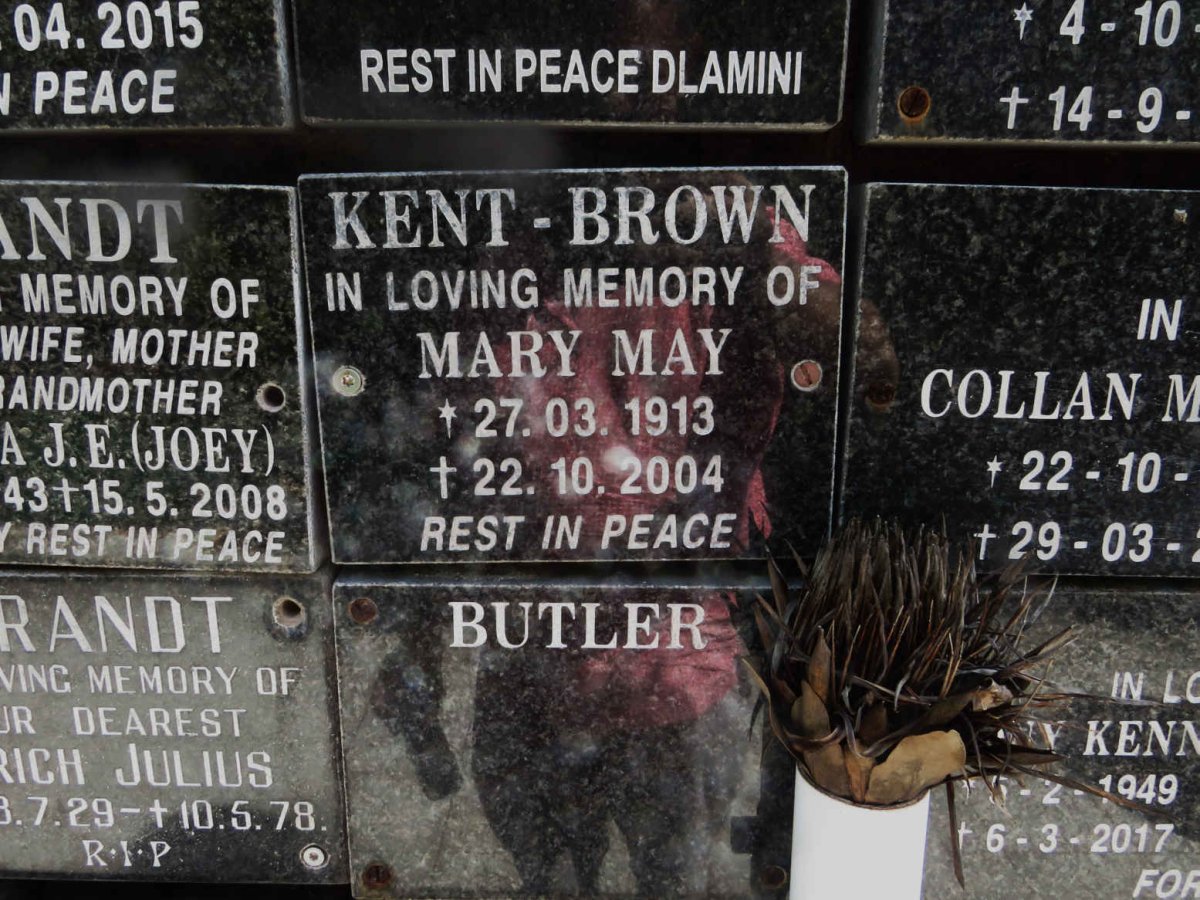 BROWN Mary May, KENT 1913-2004