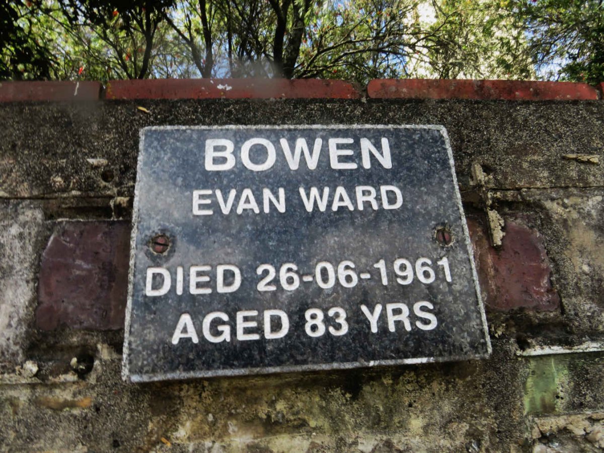 BOWEN Evan Ward -1961
