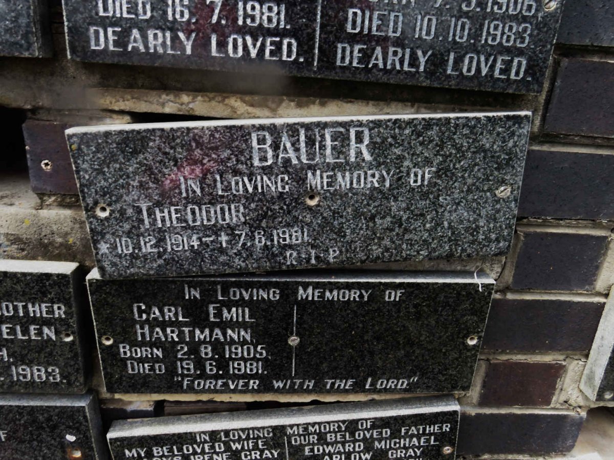 BAUER Theodor 1914-1981