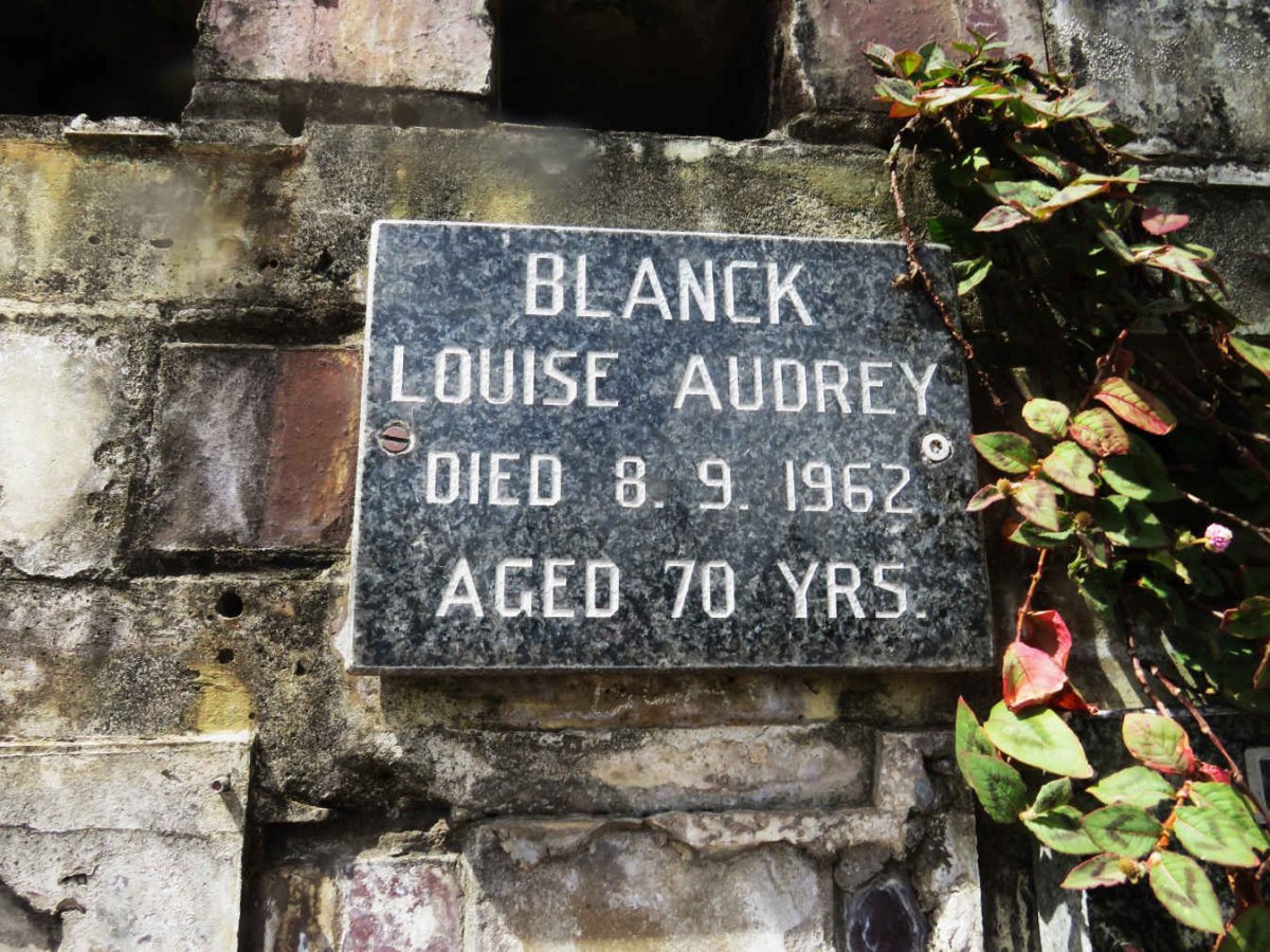 BLANCK Louise Audrey -1962