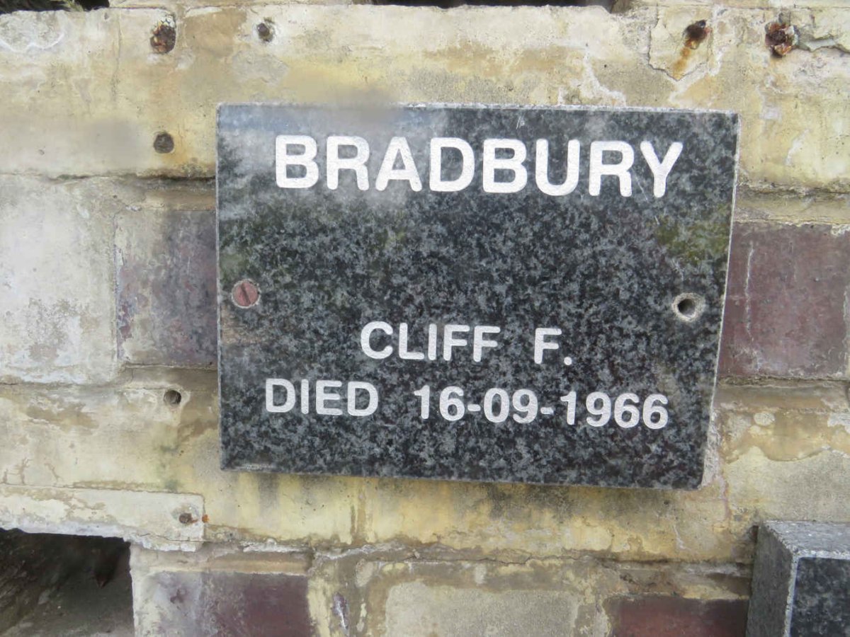 BRADBURY Cliff F. -1966