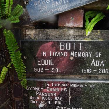 BOTT Eddie 1902-1981 &amp; Ada 1916-2001