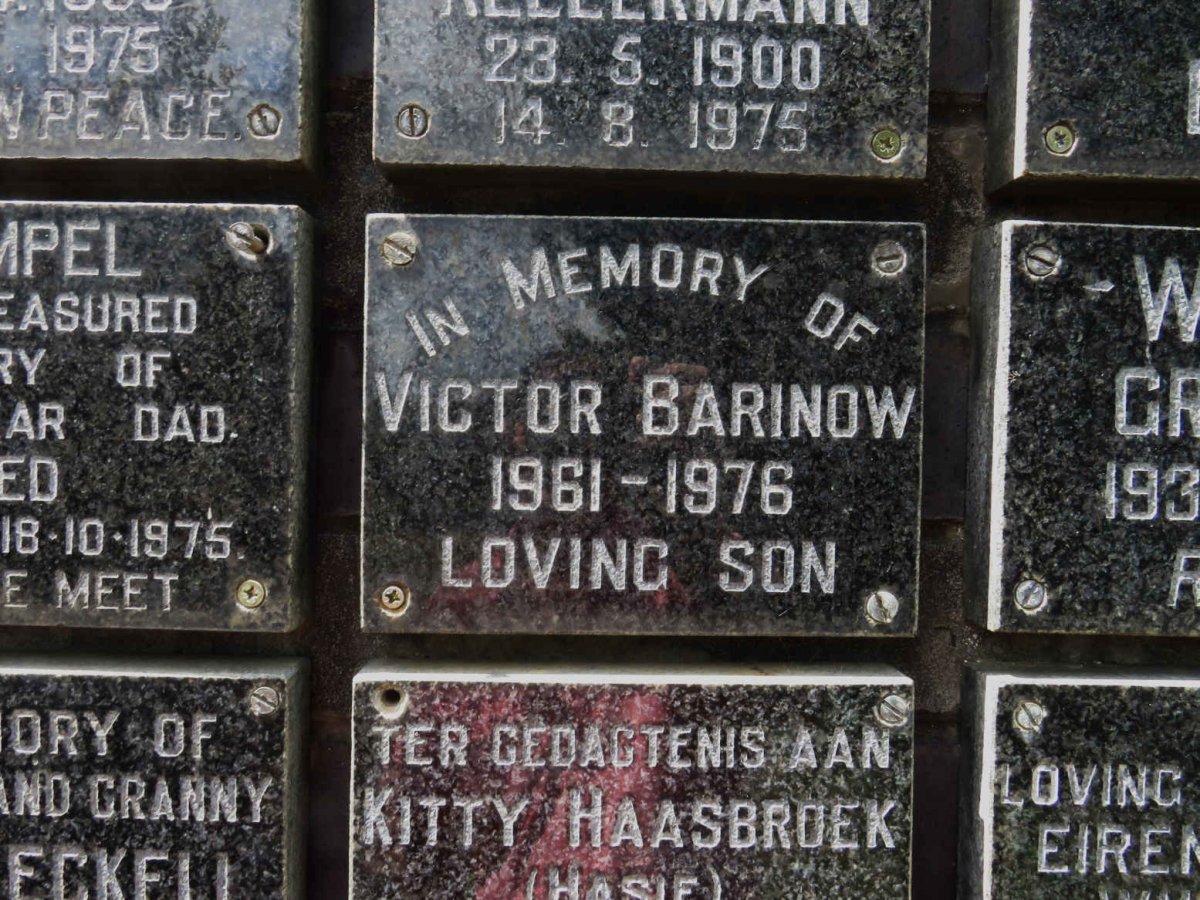 BARINOW Victor 1961-1976