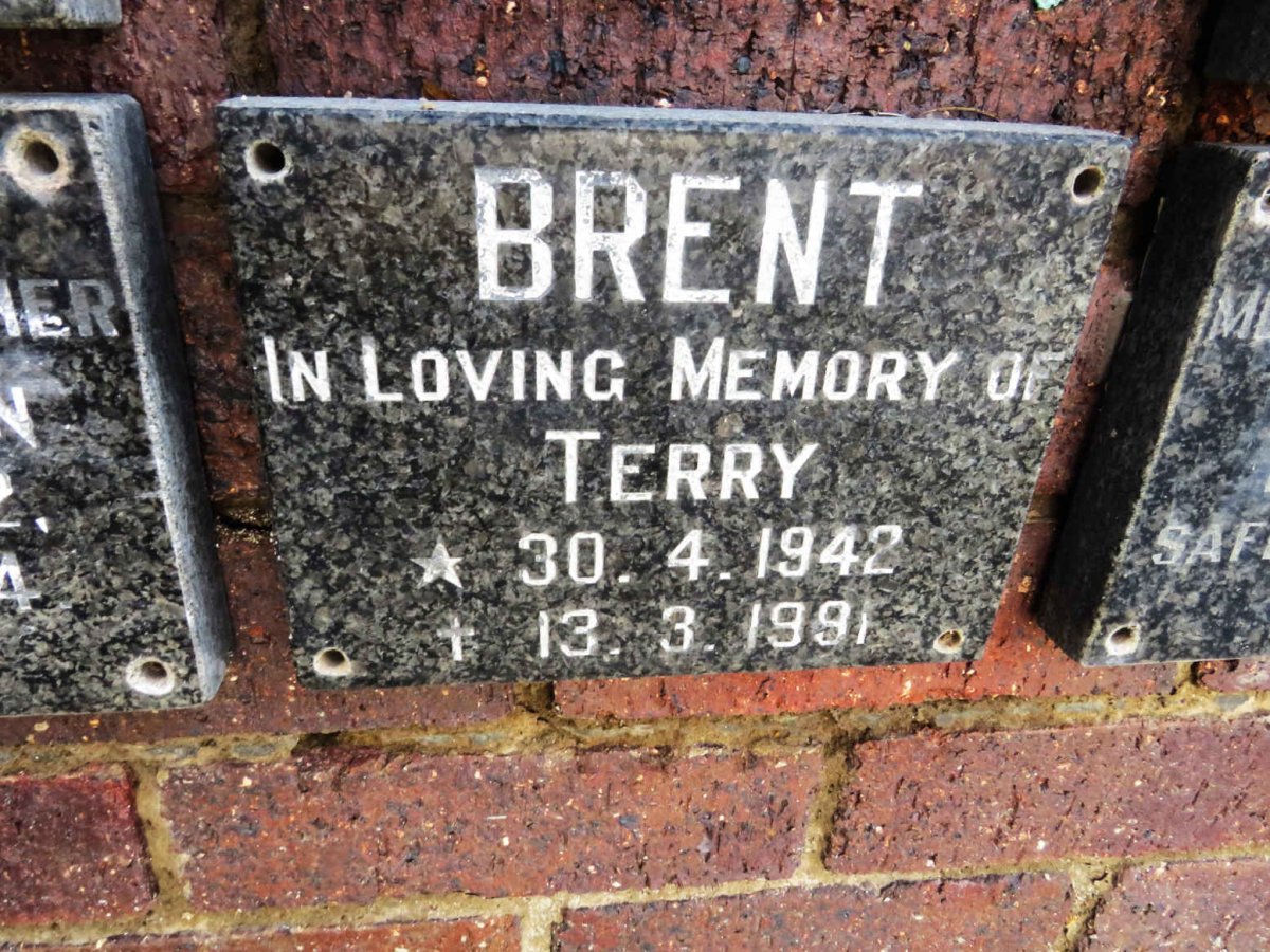 BRENT Terry 1942-1991