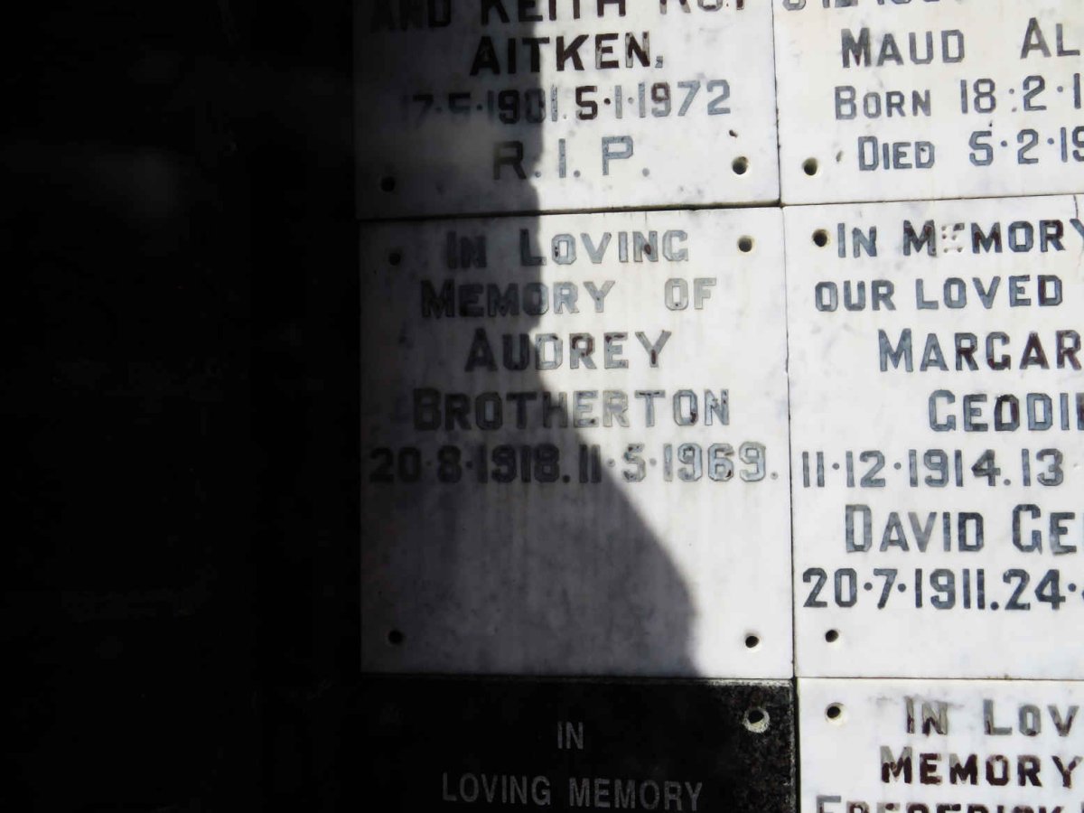 BROTHERTON Aubrey 1918-1969