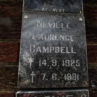 CAMPBELL Neville Laurence 1925-1991