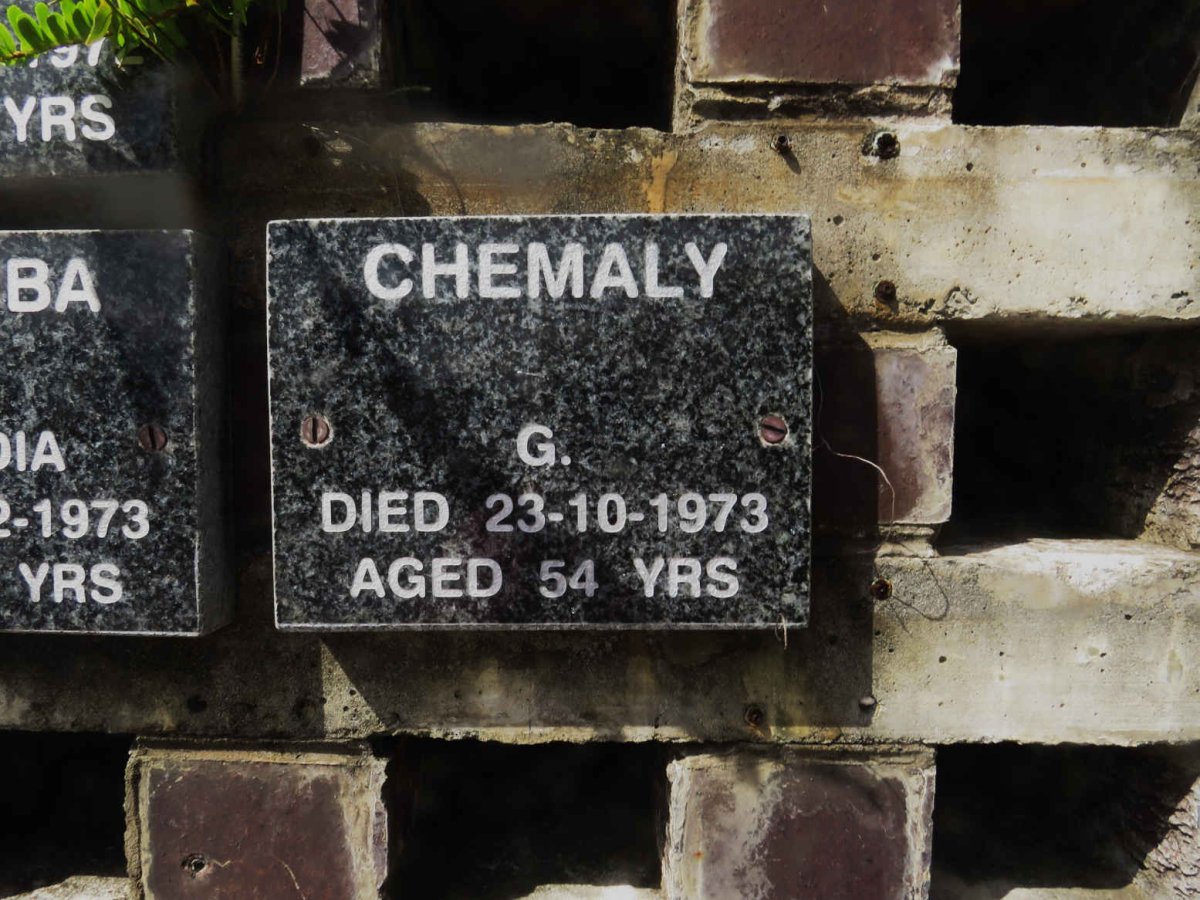 CHEMALY G. -1973