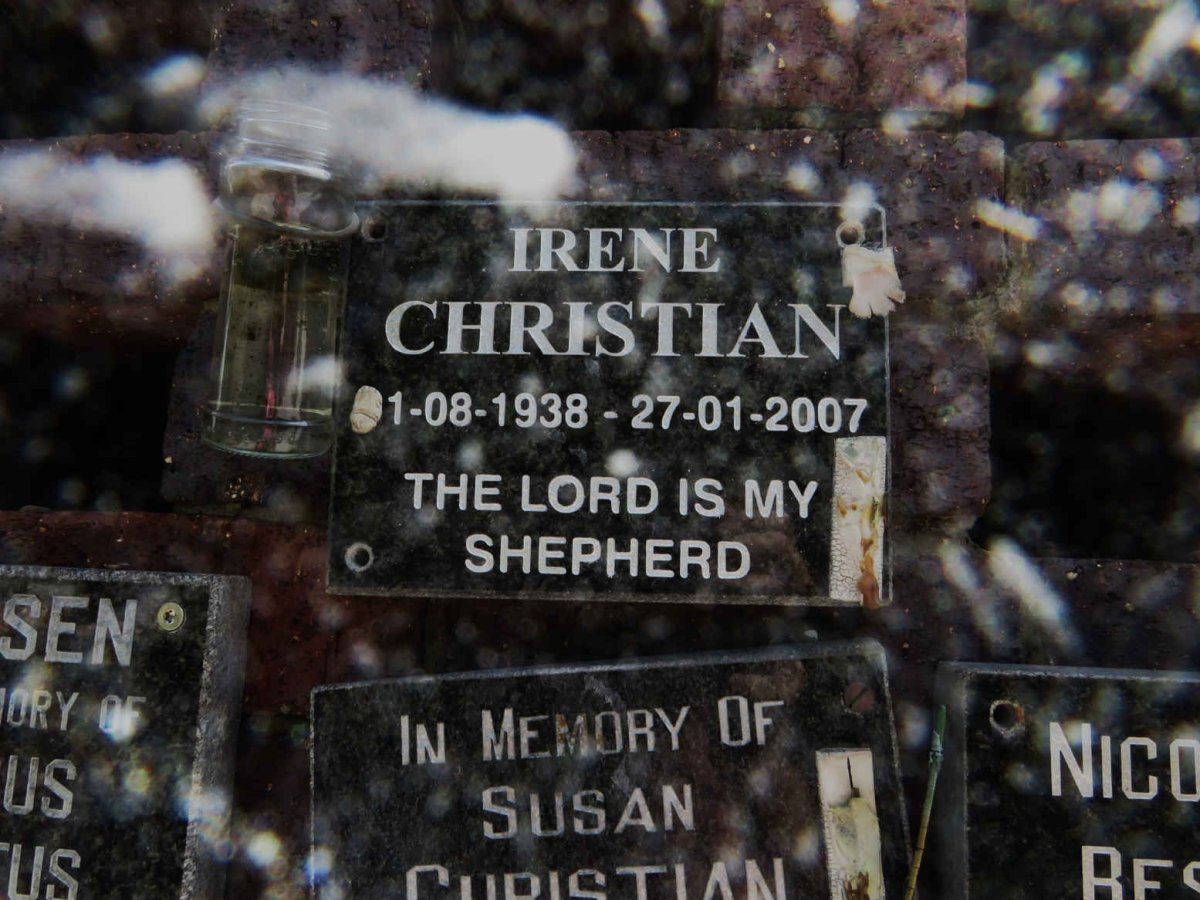 CHRISTIAN Irene 1938-2007